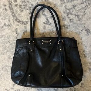 Kate Spade Vintage black large satchel